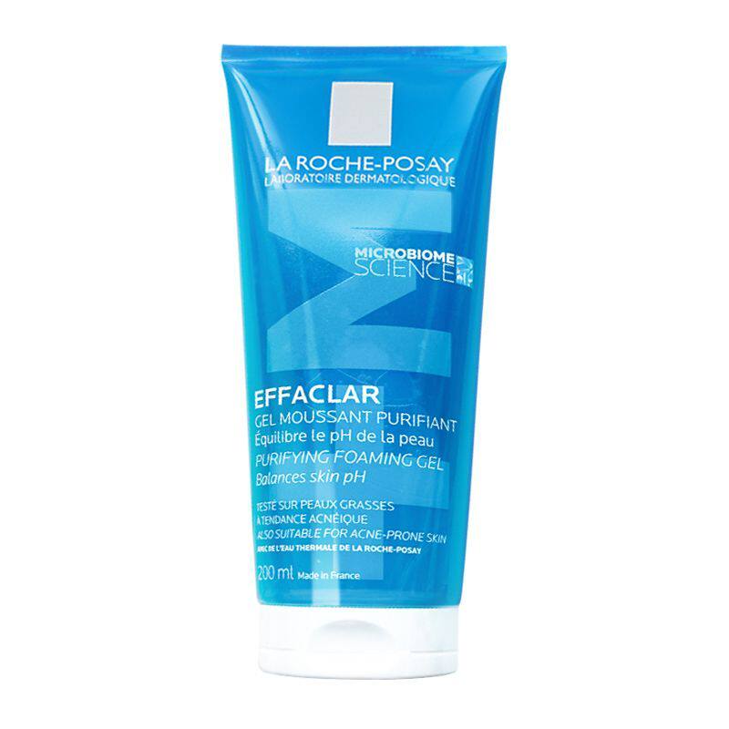 理肤泉清痘净肤洁面啫喱200/400ml补水保湿控油