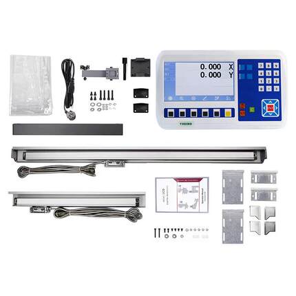 YH800-2V液晶显示器KA300光栅尺数显表7英寸液晶显示器大屏车床