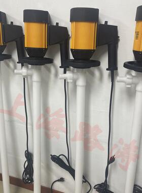 220V电动油桶泵HP-E2-V+PPHT-1500手提式化工抽液泵耐酸插桶泵