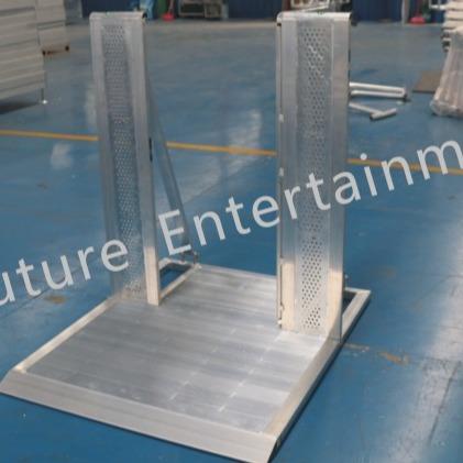 门式铝合金防暴栏演唱会隔栏可折叠防爆栏观众围栏