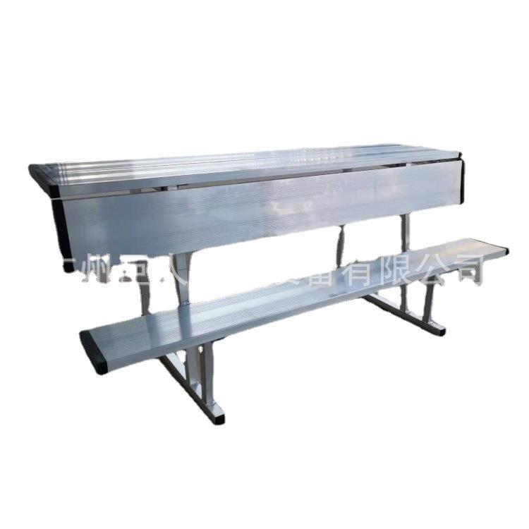 铝合金带靠背排座椅室内室外条形板凳广州