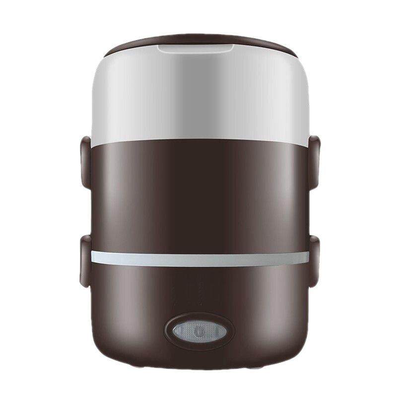 电热饭盒三层可插电加热保温饭盒上班族单人饭盒学生热饭蒸饭