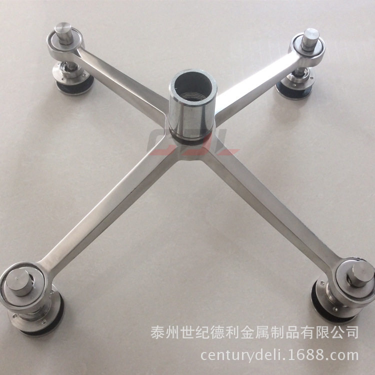 304不锈钢驳接爪玻璃爪厂家加工幕墙驳接爪300型不锈钢幕墙玻璃爪
