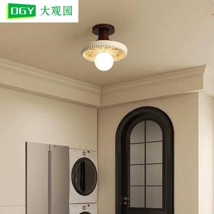 大观园过道灯走廊阳台灯玄关吸顶灯创意入户门厅灯中古风灯具522L