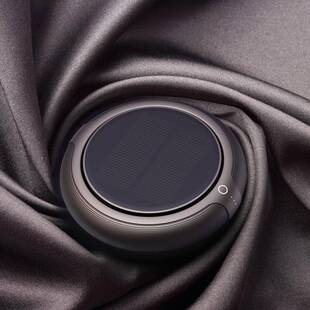 太阳能车载空气净化器小型负离子净化器无线智能汽车用空气净化器