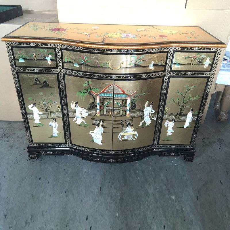 至高美三斗四门玄关柜彩绘家具镶嵌贝壳进门玄关柜装饰柜螺钿工艺,玩具/童车/益智/积木/模型,毛绒/玩偶/公仔/布艺类玩具,淘宝优惠券,粉丝福利购,淘宝优惠卷