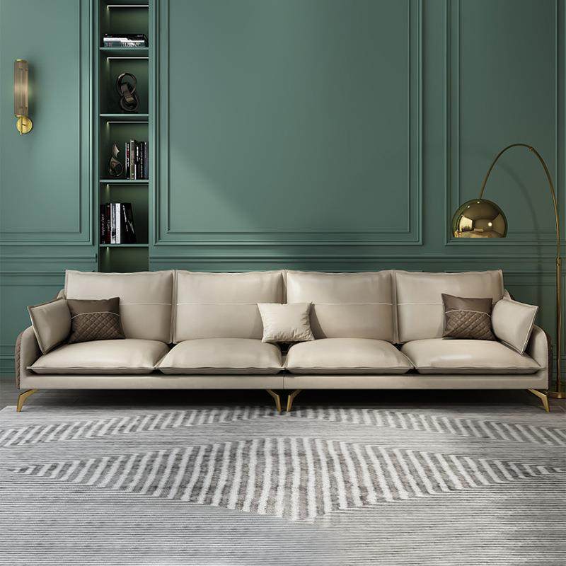 意式沙发别墅简奢客厅2.8米一字型大四人位棕白双色科技布沙发,玩具/童车/益智/积木/模型,毛绒/玩偶/公仔/布艺类玩具,淘宝优惠券,粉丝福利购,淘宝优惠卷