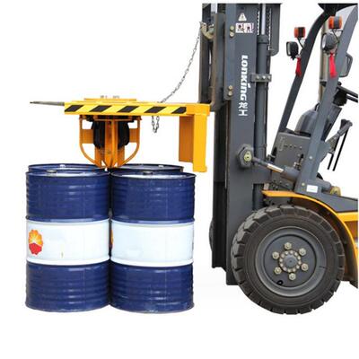 现货供应YL4叉车用搬运夹油桶吊具四油桶夹钳铁桶塑料桶勾爪鹰嘴