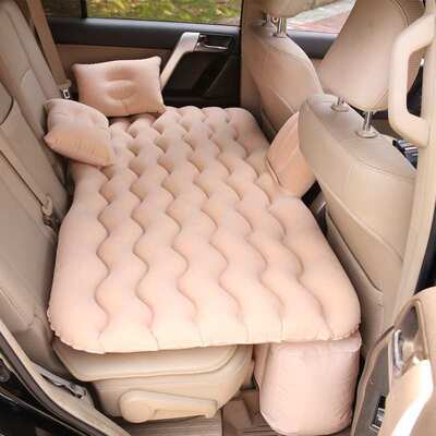 Car Inflatable Air Mattress Sleeping Bed for Travel Camping