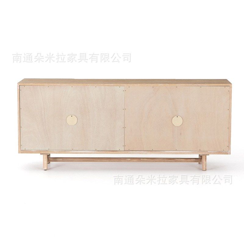 RH美式实木高端电视柜设计师设计现代简约电视柜媒体控制台