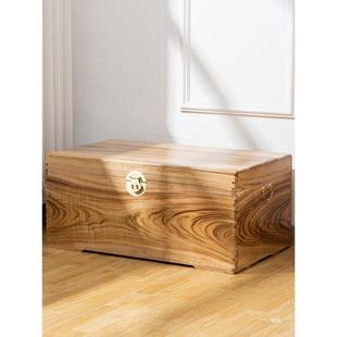 香樟木箱子全樟木实木储物收纳字书画特大号家用婚嫁结婚直销