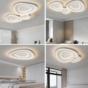 客厅主灯极简现代创意艺术云朵led灯网红个性几何造型吸顶灯