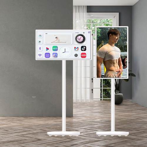 32寸闺蜜机移动电视移动智慧屏闺蜜机随心屏移动支架工厂直销套料