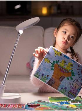 沃品TD13无线充多功能台灯TD15万年历LED护眼TD05折叠TD12可