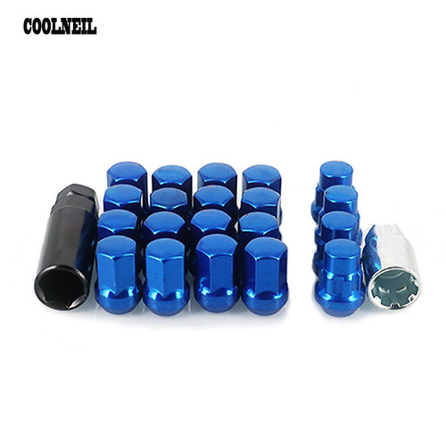 32mm汽车改装 轮毂防盗铁螺母 螺丝 wheel Lug Nuts lock Bolts