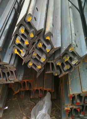 55Q钢轨U71Mn吊车轨71mn轨道钢轨轻轨/重轨8~60kg起重机钢轨QU70