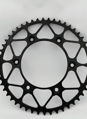 轻量化适用恒舰克维斯卒玛K8KTM胡思瓦那49/50/52齿牙盘链轮大飞