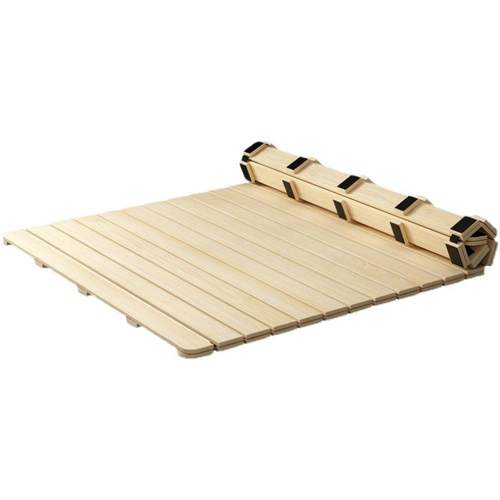 防潮排骨架榻榻米透气卷折叠板1.51.8米硬床板简易实木床垫架