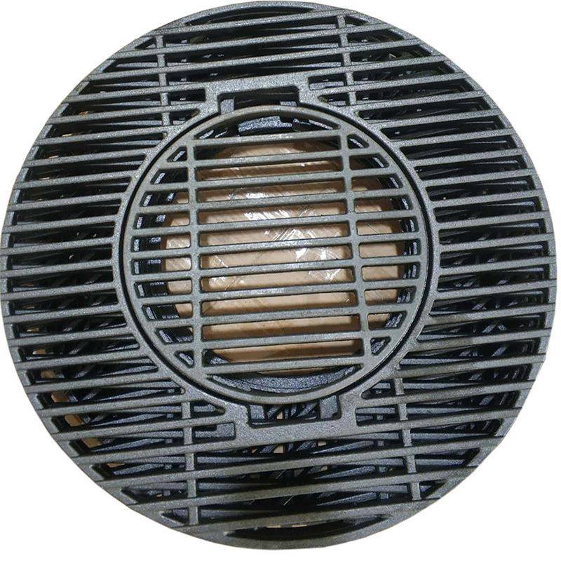搪瓷烧烤架BBQ烧烤工具圆形烧烤铸铁烤网烧烤炉铸铁配件