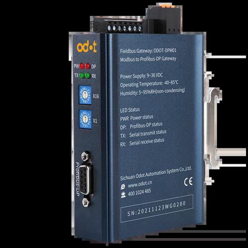 ODOT零点自动化ODOT-DPM01支持Modbus-RTU与Profibus-DP协议转换
