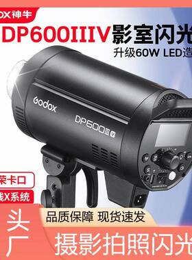 神牛DP600IIIV影室闪光灯摄影常光灯摄影灯拍照补光灯拍照柔光灯