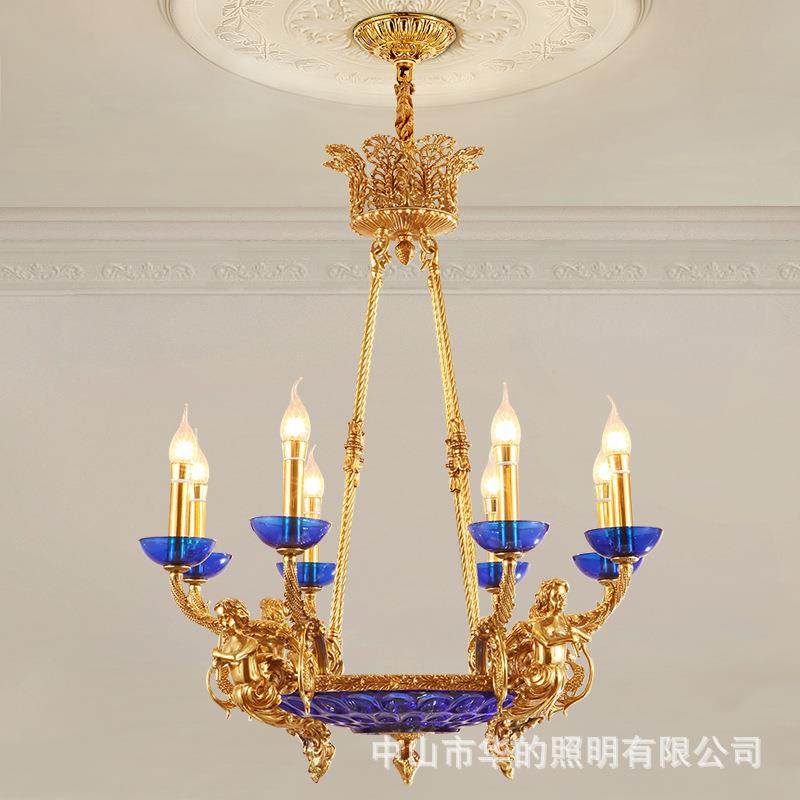 法式全铜吊灯古典大气客厅餐厅卧室蜡烛灯欧式别墅复式楼书房灯具,纺织面料/辅料/配套,纺织机械配件,淘宝优惠券,粉丝福利购,淘宝优惠卷