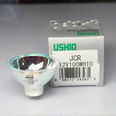 USHIO优秀JCR 12V100WH10卤素灯杯12V 100W光学仪器灯泡 1003003