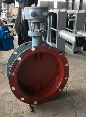 烟气通风蝶阀涡手动轮箱动调风阀气动电过风71468门烟道百叶除尘