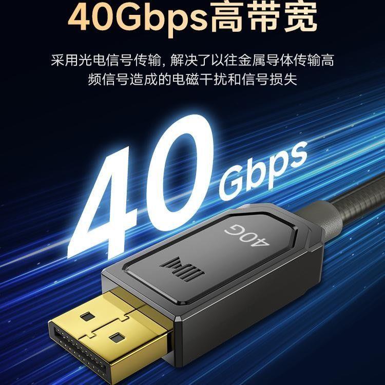 光纤DP线2.1版40G显示器
