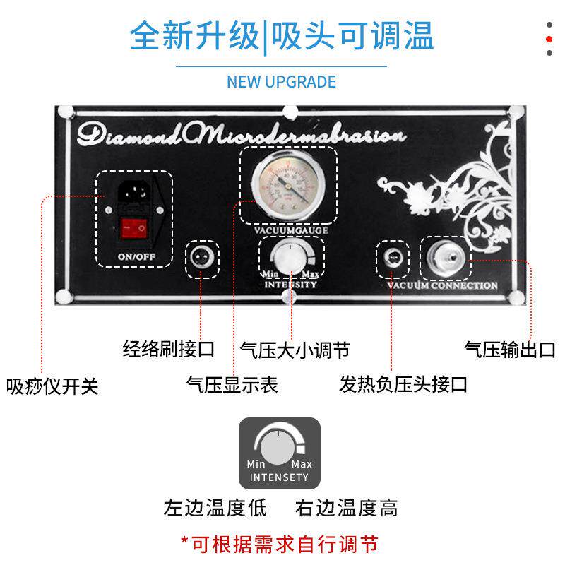 负刮生痧拔罐微电震GIM动按摩器肩疏颈压全身经络刷通养热疗理疗