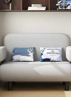 折叠沙发床单人人网红沙发床折叠两用户型多能功简易NLQ布双艺小