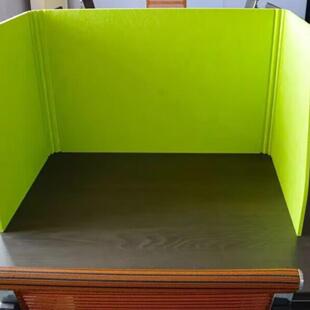 区聚酯985办公室断音桌面屏风挡板学生隔书桌隔可折叠分吸音神