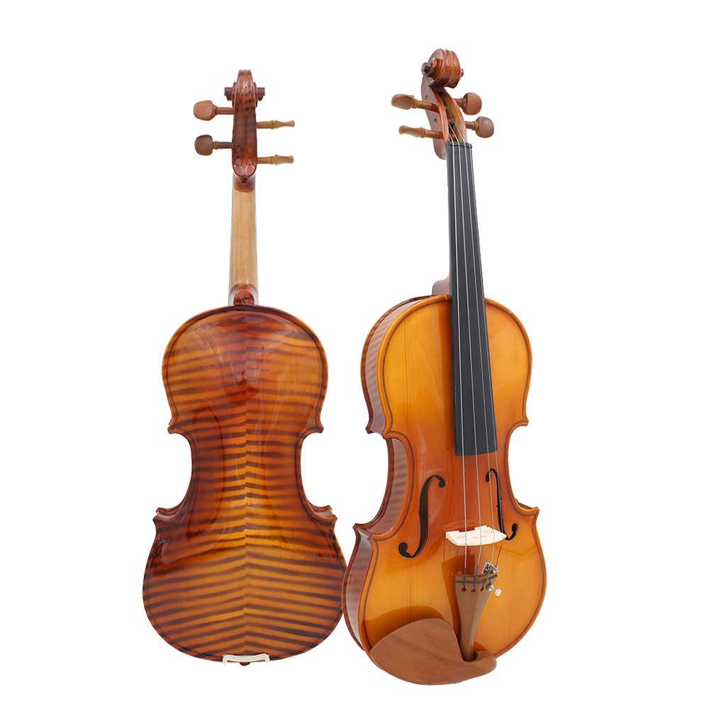 普及小提琴云杉面板自然亮光虎纹小提琴初学者成人儿童violin