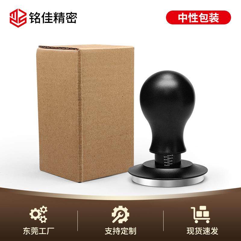 恒恒定压力压QQX粉器咖啡弹力力压粉锤锈钢螺纹底座可调节不冲击