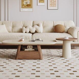 中古风茶几边几组合现简代收欧简约客厅家用北约复古轻奢Y-1509纳