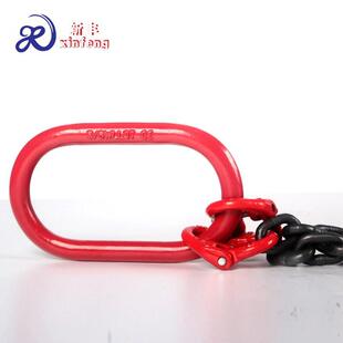 新丰供式ZLM应G80锰钢起重链条索具吊双腿三索叉带钩组合链条吊具