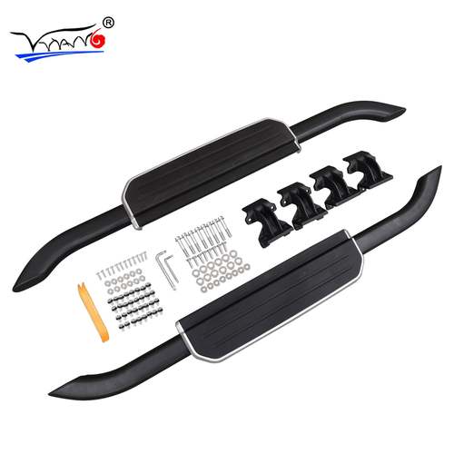 适用于2020款路虎卫士90原厂款踏板-全黑色-铝合金支架DEFE