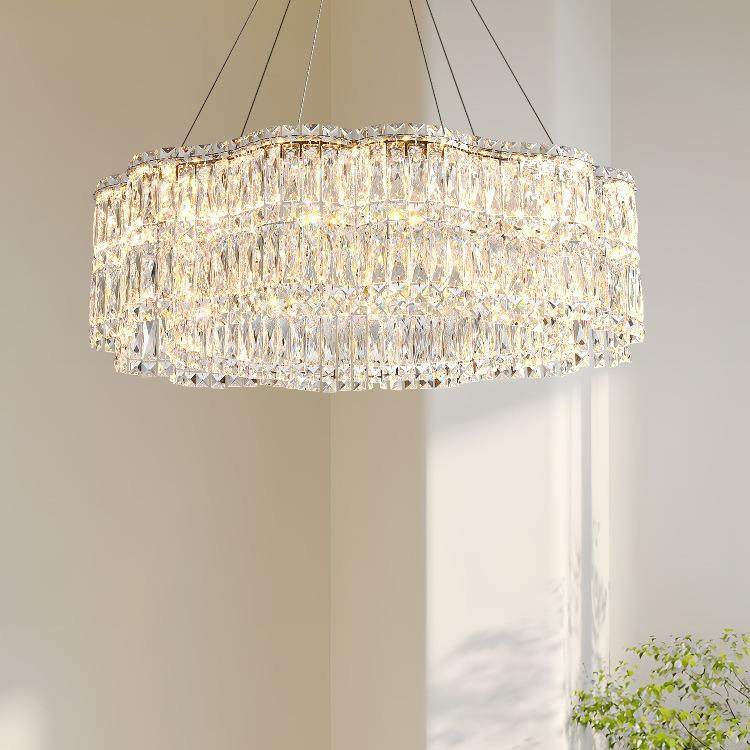 水晶吊灯客厅灯现代简约大厅主灯新款智能高端轻奢大气中山灯具,纺织面料/辅料/配套,纺织机械配件,淘宝优惠券,粉丝福利购,淘宝优惠卷
