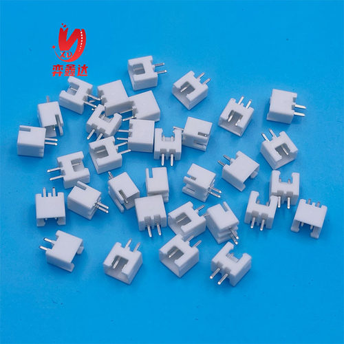 XH2.54-2P直针XH-2A白色针座TJC3接插件2.54-2P端子连接器xh-2a