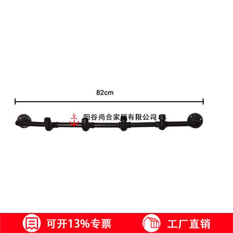 复古工业铁艺创意水管衣帽勾壁挂挂衣勾浴室挂钩