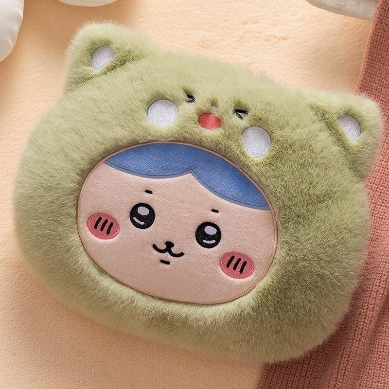 小八充电热水袋暖手宝暖腰大姨妈女生抱枕暖水袋可爱吉伊卡哇