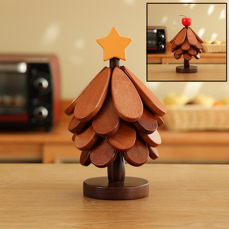 实木隔热垫餐垫防烫垫高级感一棵树家用耐高温锅垫杯垫桌垫砂锅垫