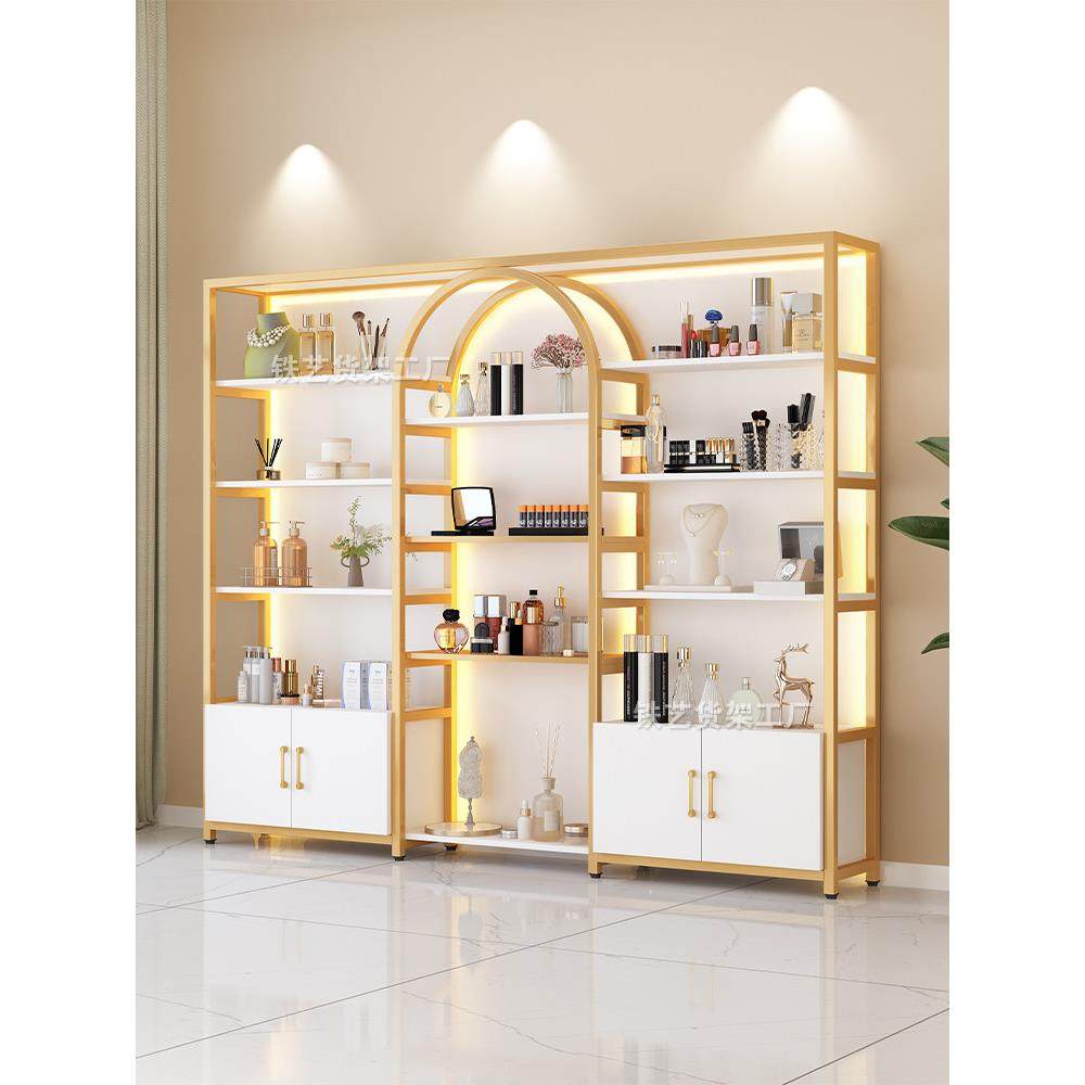 商用展示柜鞋架产品美容院展示架货架盲盒收纳甲油胶置物架理发店