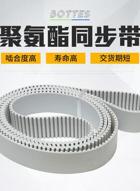 BOTTES供应聚氨酯接驳带环形接驳带钢丝芯聚氨酯开口带