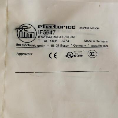 易福门接近开关IF5647大量现货IFM