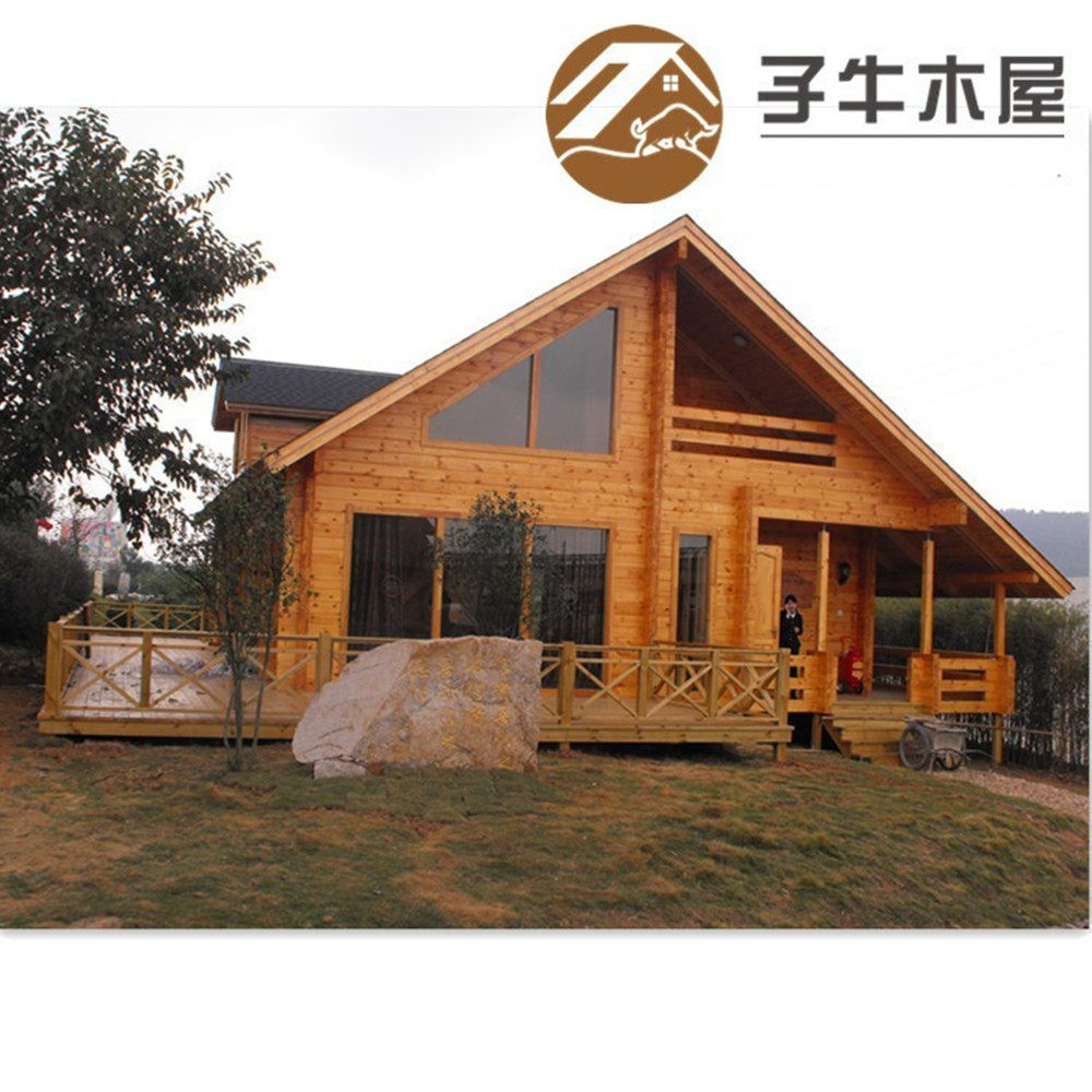 浙江木屋商直销实木中式茶室阁楼装修木屋结构日式风情复古木别墅