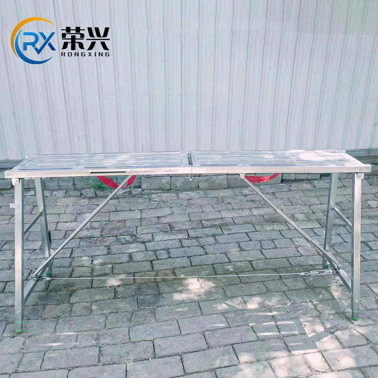 装修马凳折叠脚手架装修用马凳镀锌钢管马凳升降室内刮腻子用马凳