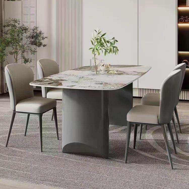 意式轻奢岩板餐桌椅高端亮光现代简约组合家用小户型餐厅长方形,农用物资,其他肥料,淘宝优惠券,粉丝福利购,淘宝优惠卷