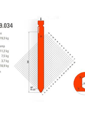德国通快折弯机模具10年老厂专注TRUMP折弯上下模P240-60