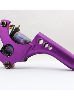 凯蒂专业紫色铝合金连体打雾纹身机CNC精雕工艺性能稳定力度均匀